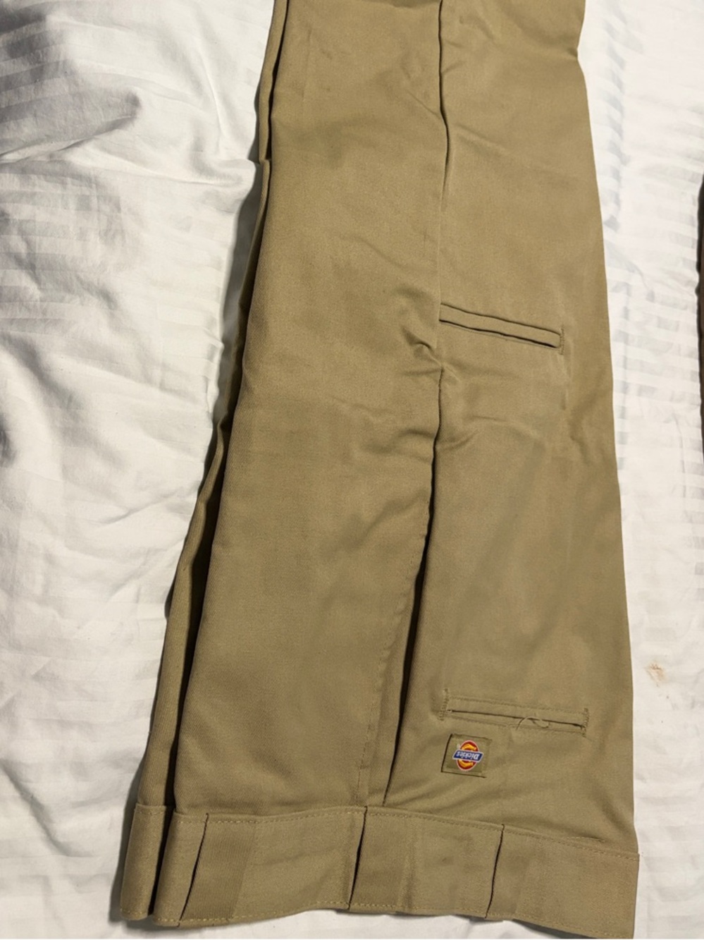 Dickies Men’s Tan Chinos Straight Leg Work Pants